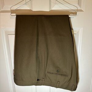 Men’s Olive Green Dress Pants 44x30